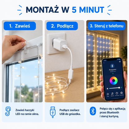 Riveira™ Smart LED Kurtyna