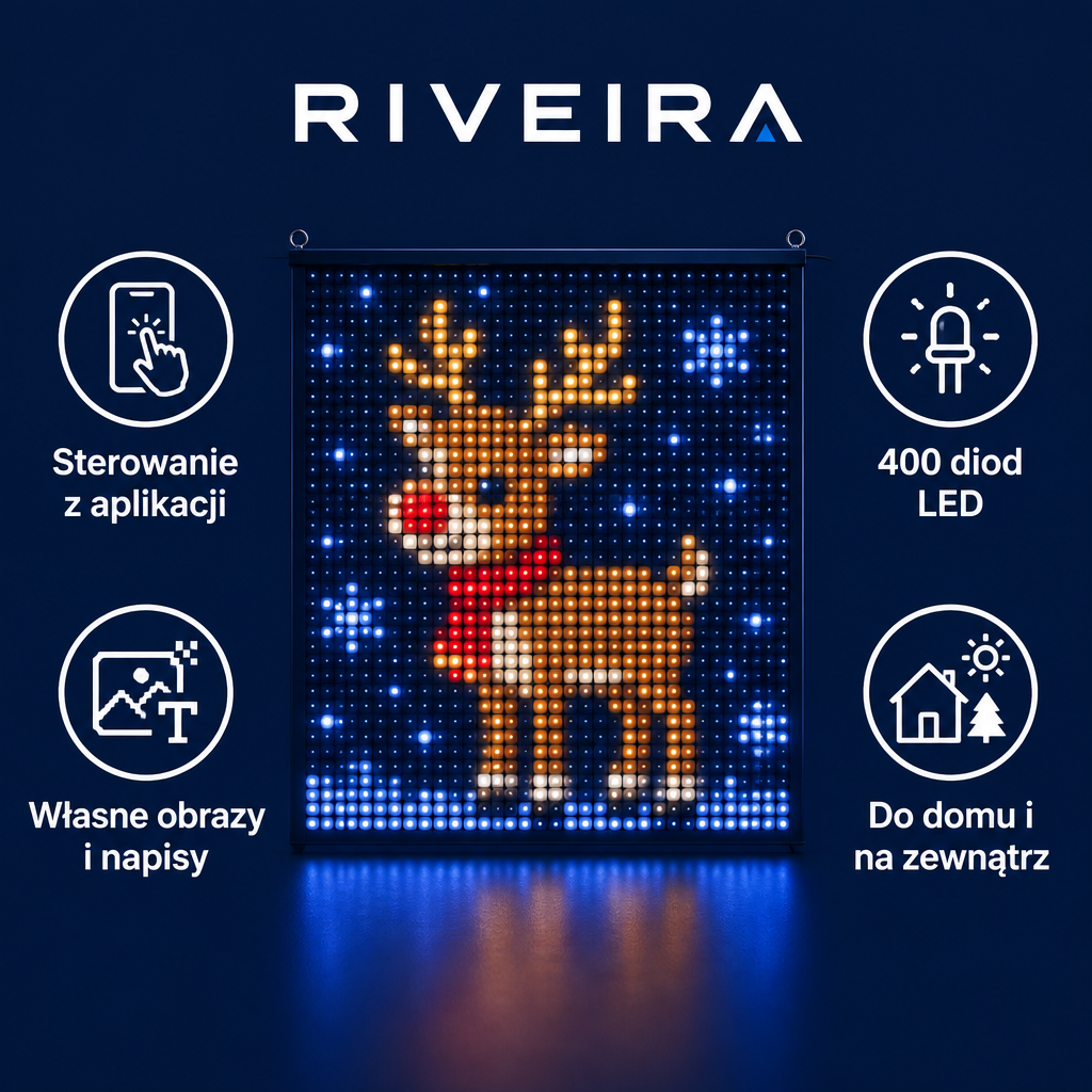 Riveira™ Smart LED Kurtyna